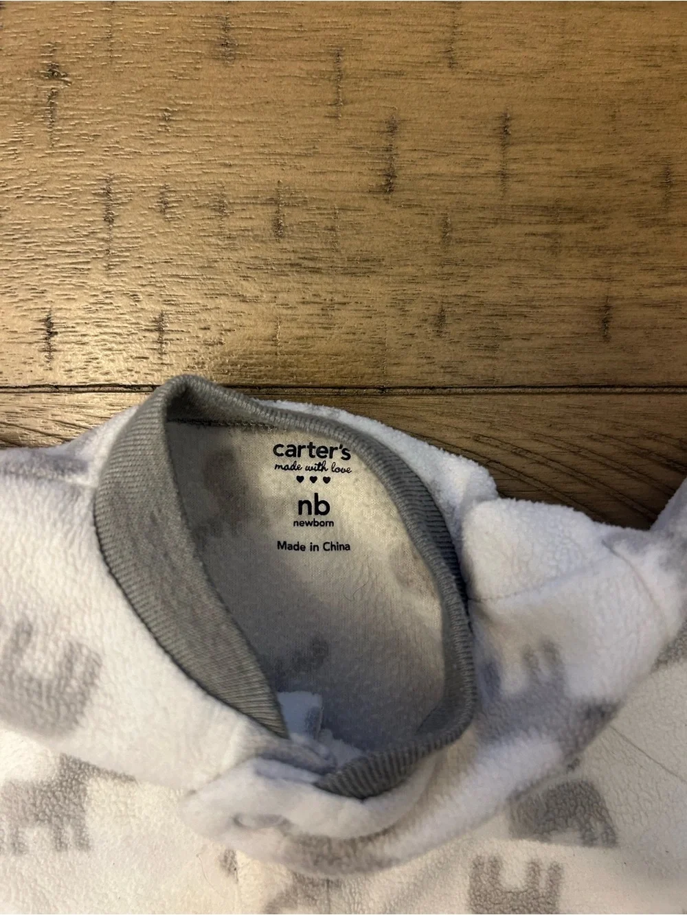 Newborn Baby Boy footie pajamas